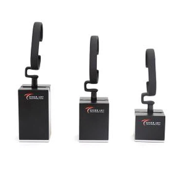 Carré noir Watch Stand Kits de laquage