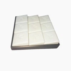 Plateau MDF Brun Avec Supports À Anneaux